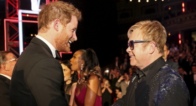 Prince Harry and Elton John